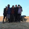 Group photo in the tundra.